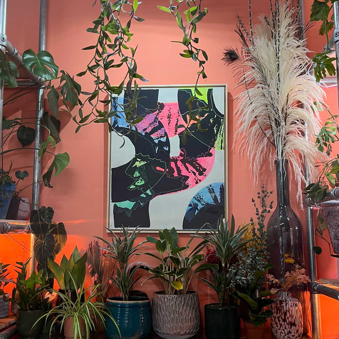 Fluorescent crossroads (2)